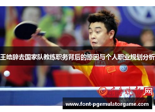 王皓辞去国家队教练职务背后的原因与个人职业规划分析